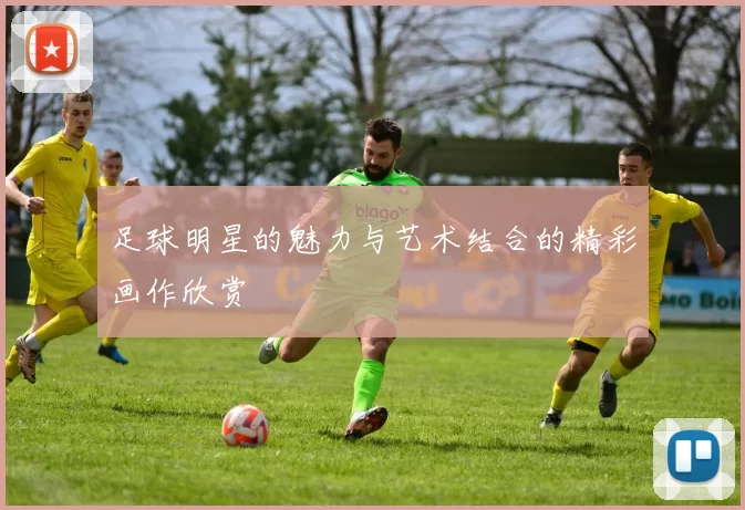 足球明星的魅力与艺术结合的精彩画作欣赏